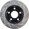 Centric Parts Sport Drilled/Slotted Brake Rotor, 127.33064R 127.33064R - alternate 2